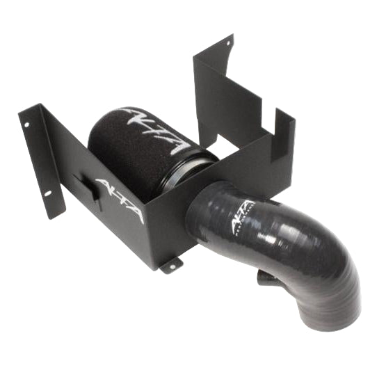 ALTA X-AMP-INT-208 black two-piece foam cone filter on Mini Cooper S intake
