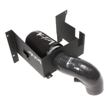 Load image into Gallery viewer, ALTA X-AMP-INT-208 black two-piece foam cone filter on Mini Cooper S intake