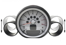 Load image into Gallery viewer, Dash integration comparison stock vs ALTA pod on R57 Convertible