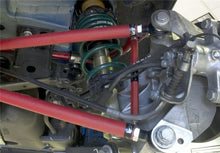Load image into Gallery viewer, Close-up of 6061 aluminum hex rod with spherical rod ends