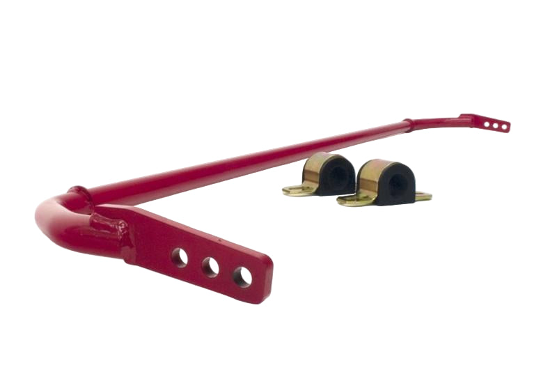 ALTA AMP-SUS-420 22mm red rear swaybar installed on 2007 Mini Cooper S R56
