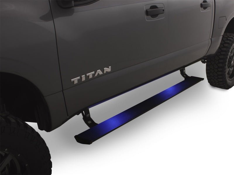 AMP Research 2016-2017 Nissan Titan / Titan XD PowerStep Plug N Play - Black - Black Ops Auto Works