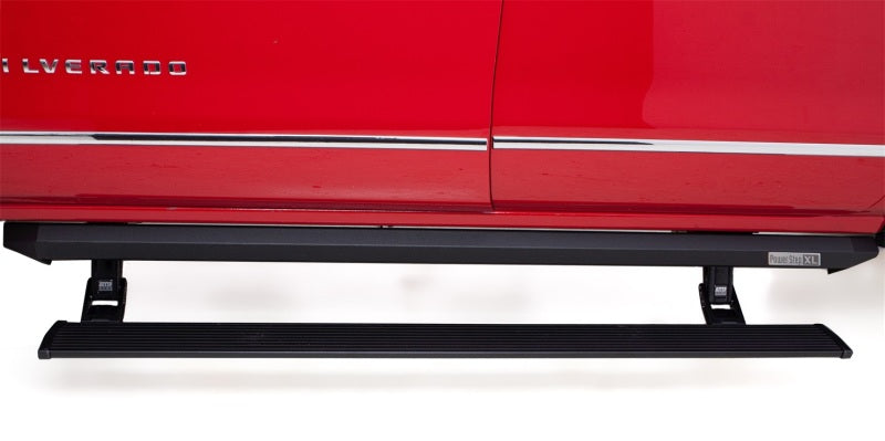 AMP Research 2014-2017 Chevrolet Silverado 1500 Crew Cab PowerStep XL - Black - AMP Research 77154-01A
