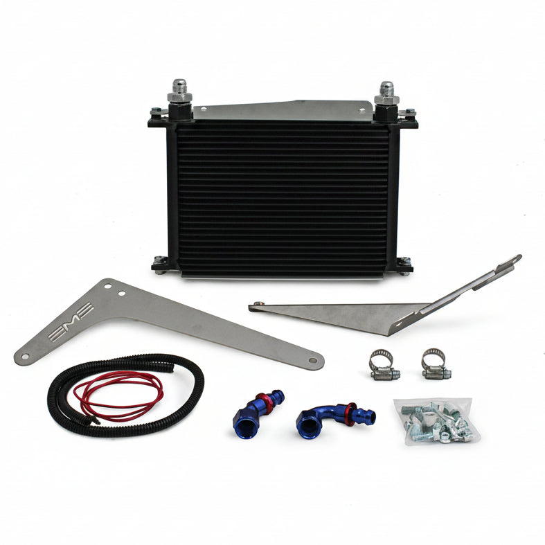 AMS transmission cooler stainless steel mounting brackets