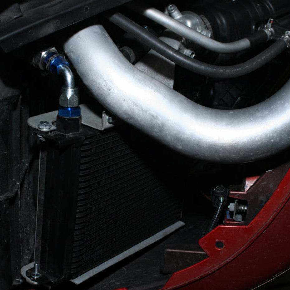 AMS Performance SST transmission oil cooler kit for Evo X MR/Ralliart
