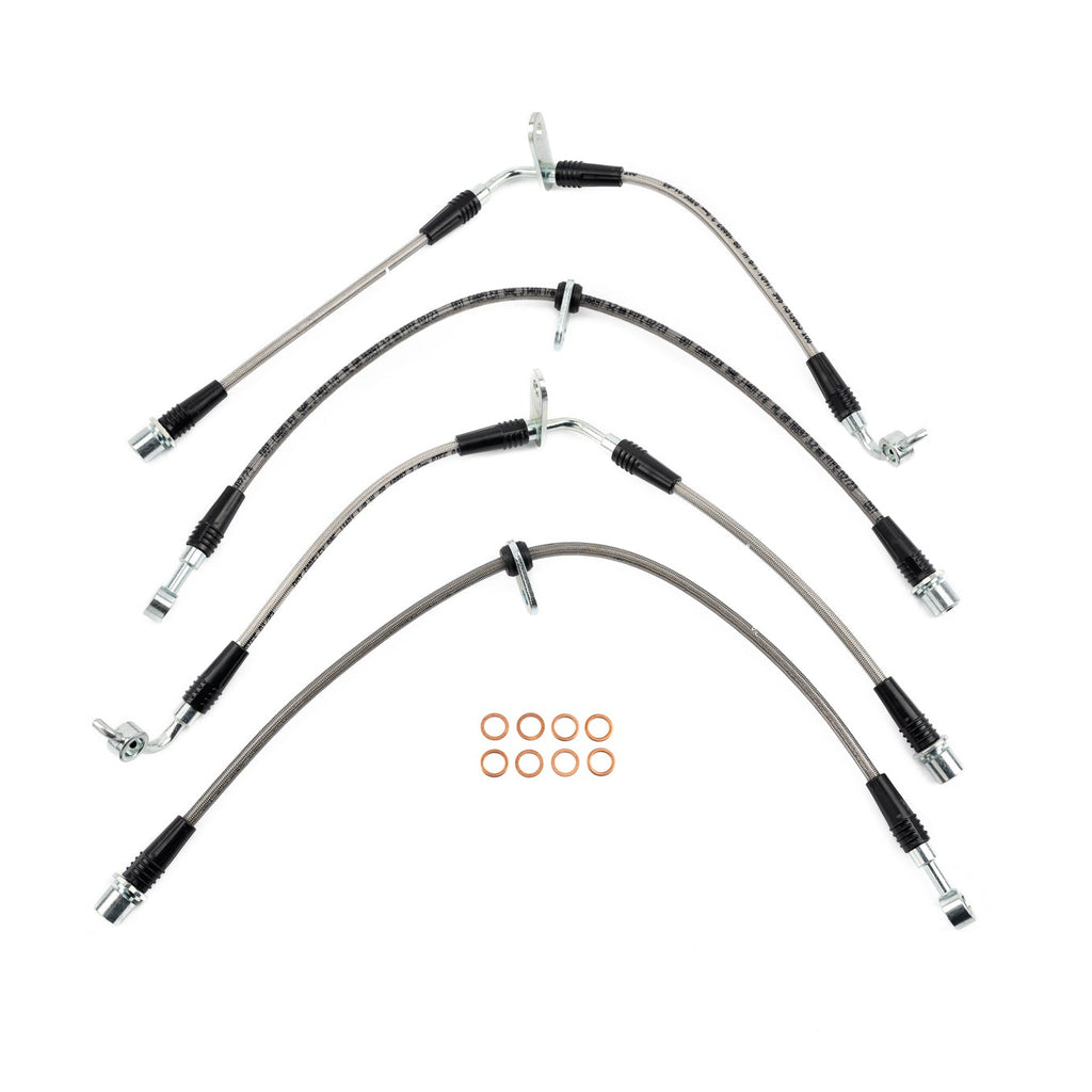 AMS Performance 2022+ Subaru WRX Stainless Steel Brake Lines - AMS AMS.50.01.0001-1