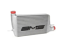 Load image into Gallery viewer, AMS Performance 08-15 Mitsubishi EVO X Front Mount Intercooler w/Modular Cast End Tanks &amp; Logo - Black Ops Auto Works