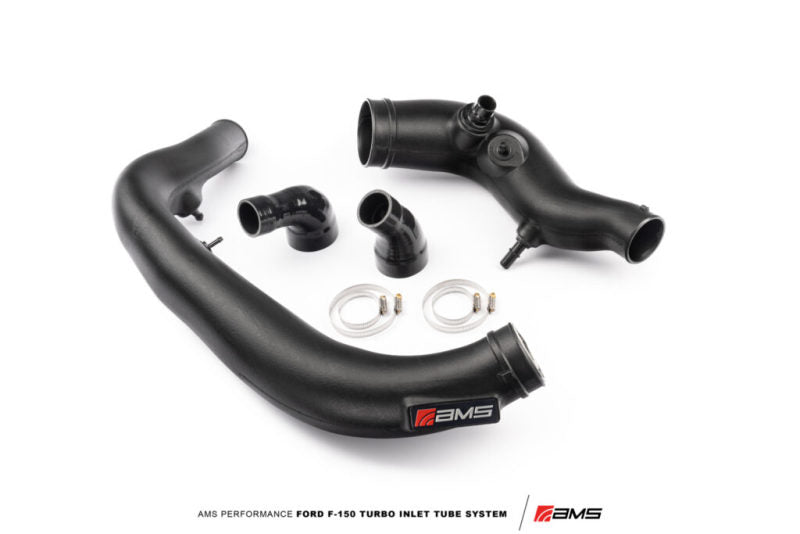 AMS Performance 15-16 Ford F-150 3.5L EcoBoost Turbo Inlet Tubes - Black Ops Auto Works