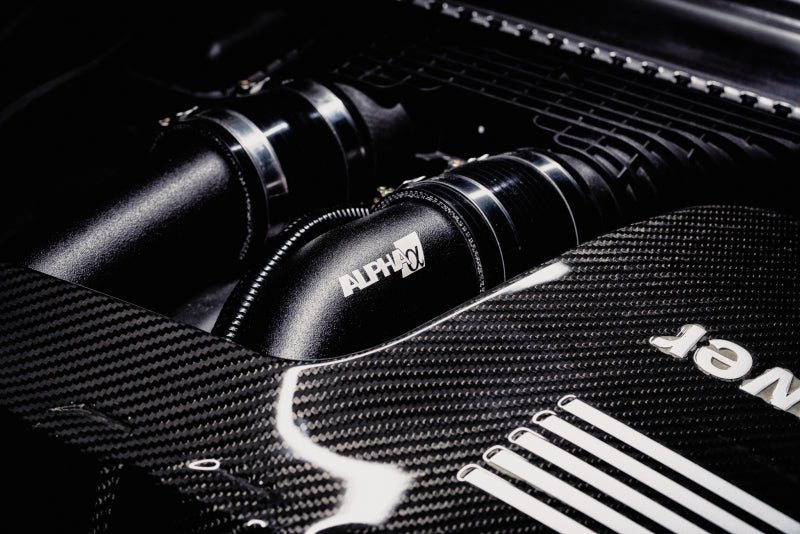 AMS Performance 15-18 BMW M3 / 15-20 BMW M4 w/ S55 3.0L Turbo Engine Charge Pipes - Black Ops Auto Works