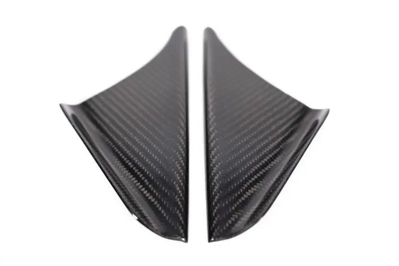 AMS Performance 2020+ Toyota GR Supra Anti-Wind Buffeting Kit - Gloss Carbon - Black Ops Auto Works