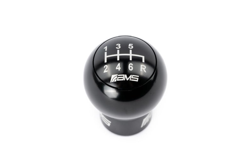AMS Performance Subaru WRX/STi 6-Speed Billet Shift Knob (Incl Red, Black, & Gunmetal Cap) - Black Ops Auto Works