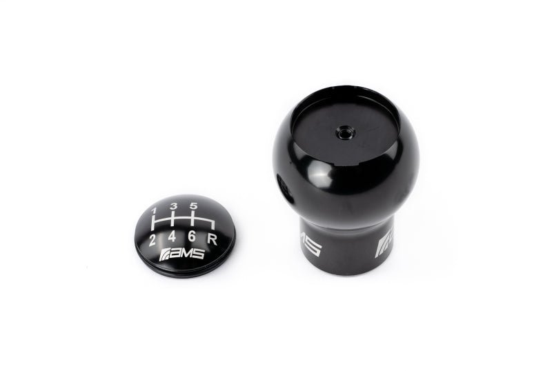 AMS Performance Subaru WRX/STi 6-Speed Billet Shift Knob (Incl Red, Black, & Gunmetal Cap) - Black Ops Auto Works