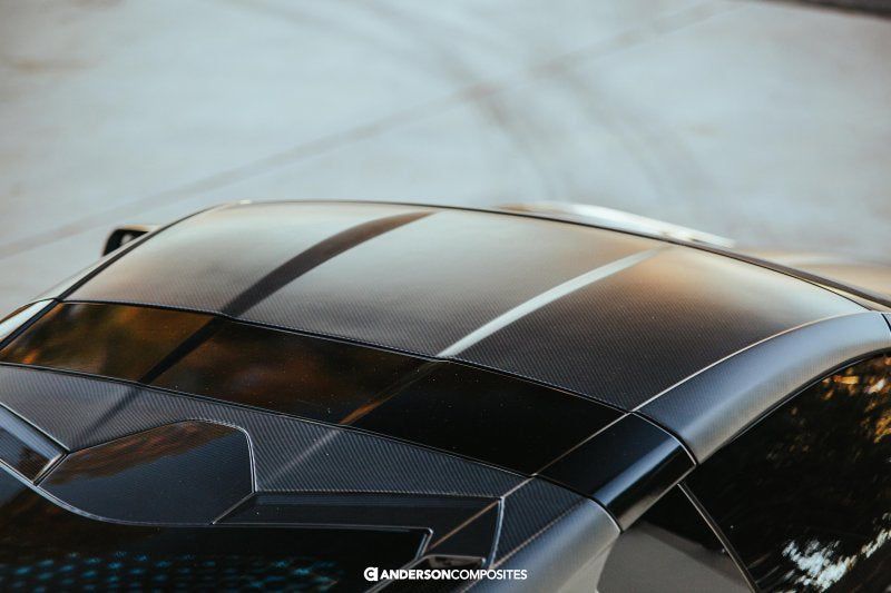 Detailed close-up of handcrafted weave pattern on Anderson Composites C8 roof replacement