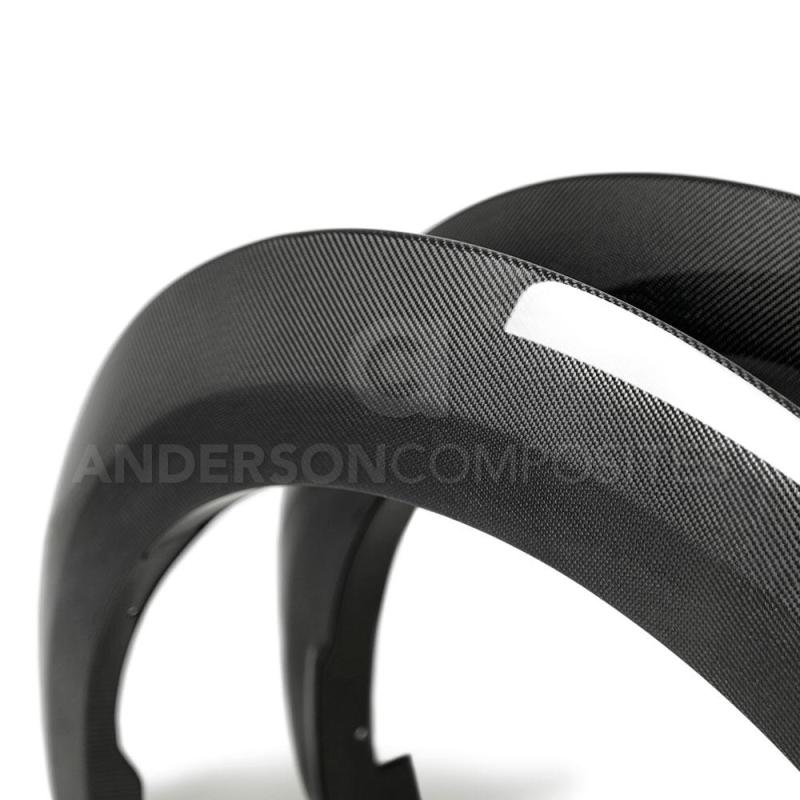 Close-up of 3K 2x2 twill carbon fiber weave and gel-coat finish