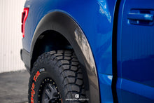 Load image into Gallery viewer, Installed view of both rear fender flares showcasing OEM-style fit and finish