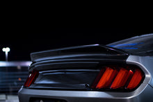 Load image into Gallery viewer, Studio shot of the Anderson Composites 2015–2023 Ford Mustang Type-ST Double-Sided Carbon Fiber Decklid showcasing its lightweight design and precision-fit engineering.