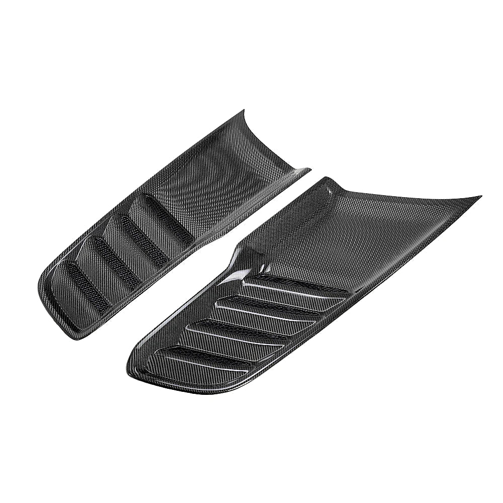 Anderson Composites 2021-2024 Dodge RAM TRX Carbon Fiber Hood Vents Type OE - Anderson Composites AC-HV21DGTRX