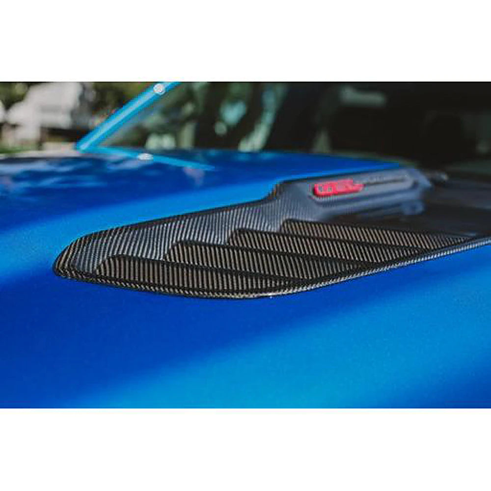 Anderson Composites 2021-2024 Dodge RAM TRX Carbon Fiber Hood Vents Type OE - Anderson Composites AC-HV21DGTRX