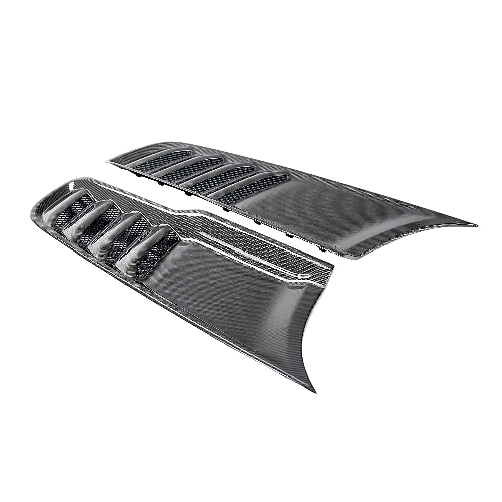 Anderson Composites 2021-2024 Dodge RAM TRX Carbon Fiber Hood Vents Type OE - Anderson Composites AC-HV21DGTRX