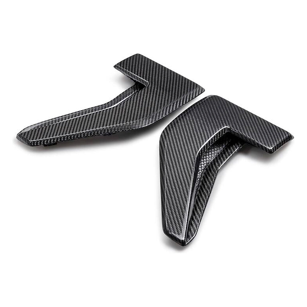 Anderson Composites AC-FD21FDF150 fender vents installed on a Ford F-150 XL