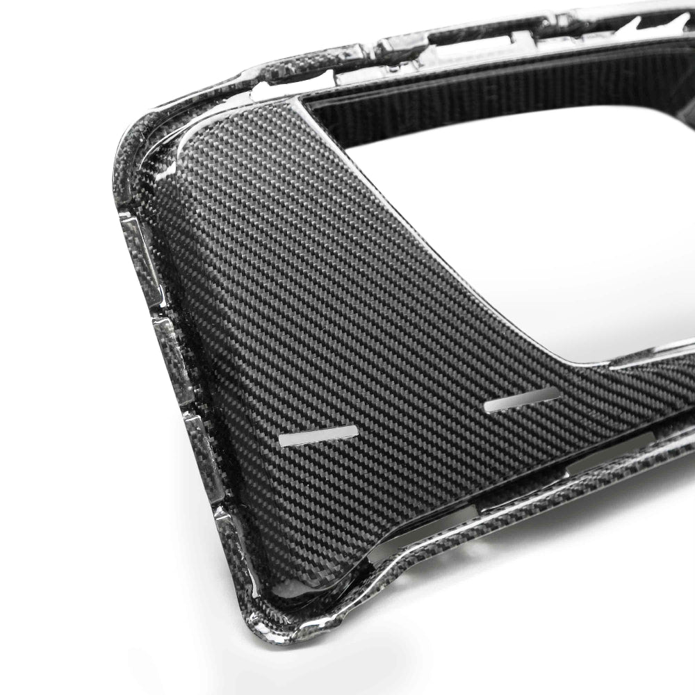 Anderson Composites 2017-2024 Chevrolet Camaro 1LE Carbon Fiber Type LE Air Duct Bezels - Anderson Composites AC-ADB17CHCAMZL