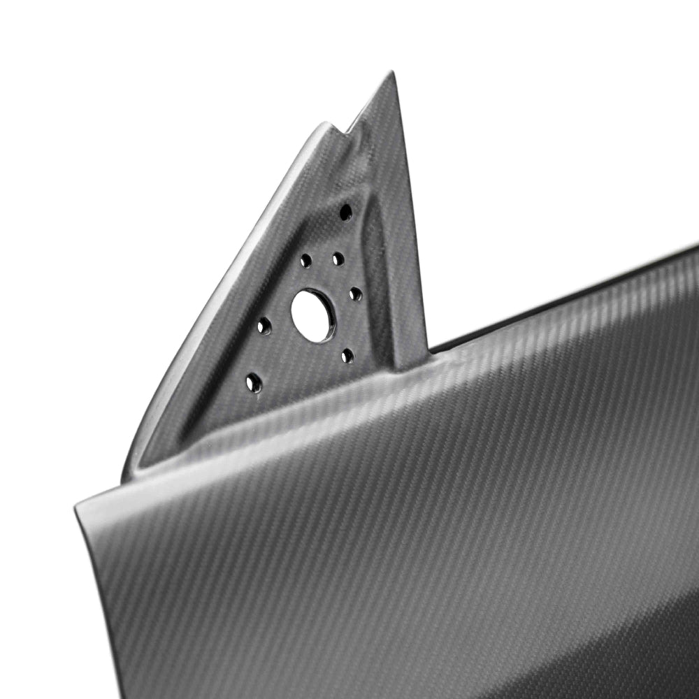 Anderson Composites 2005-2009 Ford Mustang Dry Carbon Doors (Pair) - Anderson Composites AC-DD0506FDMU-DRY