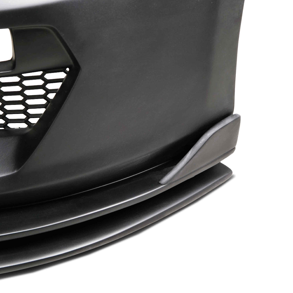 Anderson Composites 2015-2017 Ford Mustang GT350 Style Fiberglass Front Bumper w/ Front Lip - Anderson Composites AC-FB15FDMU