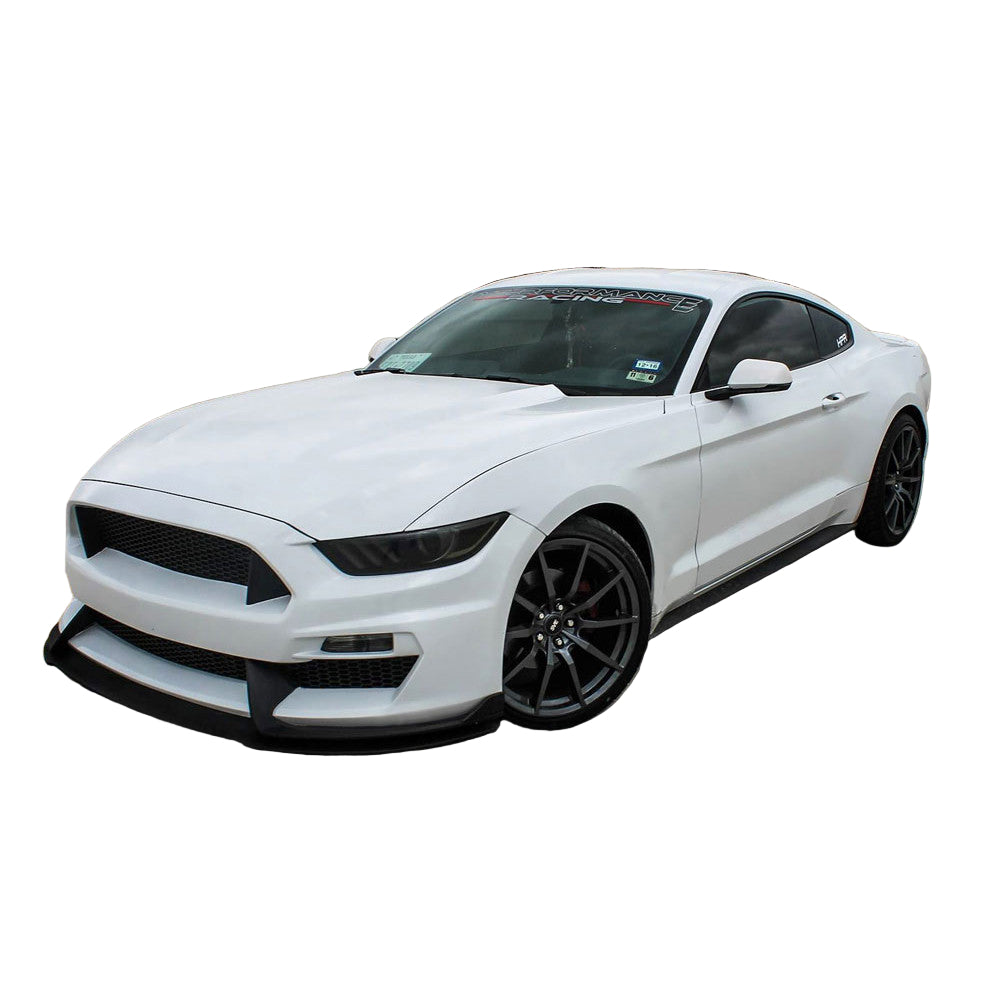 Anderson Composites 2015-2017 Ford Mustang GT350 Style Fiberglass Front Bumper w/ Front Lip - Anderson Composites AC-FB15FDMU