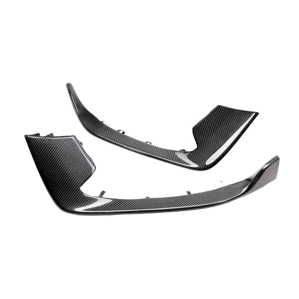 Anderson Composites 2015-2020 Ford Mustang Shelby GT350 Carbon Fiber Bumper Inserts - Anderson Composites AC-FBI15MU350