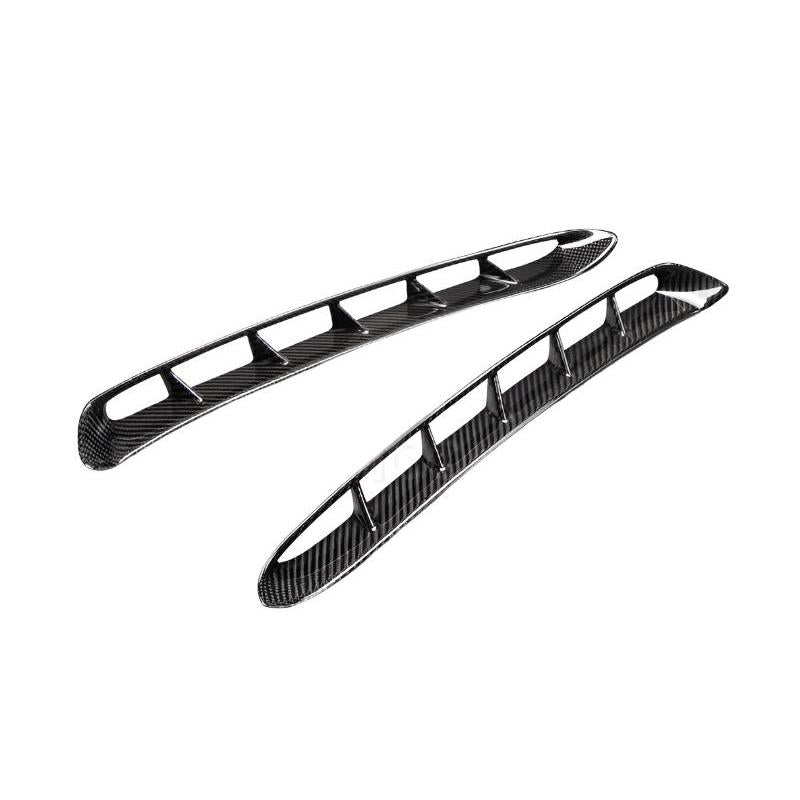 Anderson Composites 2015-2022 Mustang Carbon Fiber GT350 Style Fender Vent Inserts (Only Fit AC Fenders) - Anderson Composite