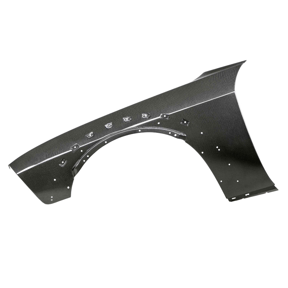 Anderson Composites 2018-2024 Dodge Demon Carbon Fiber Front Fenders (Pair) - Anderson Composites AC-FF18DGCHHC