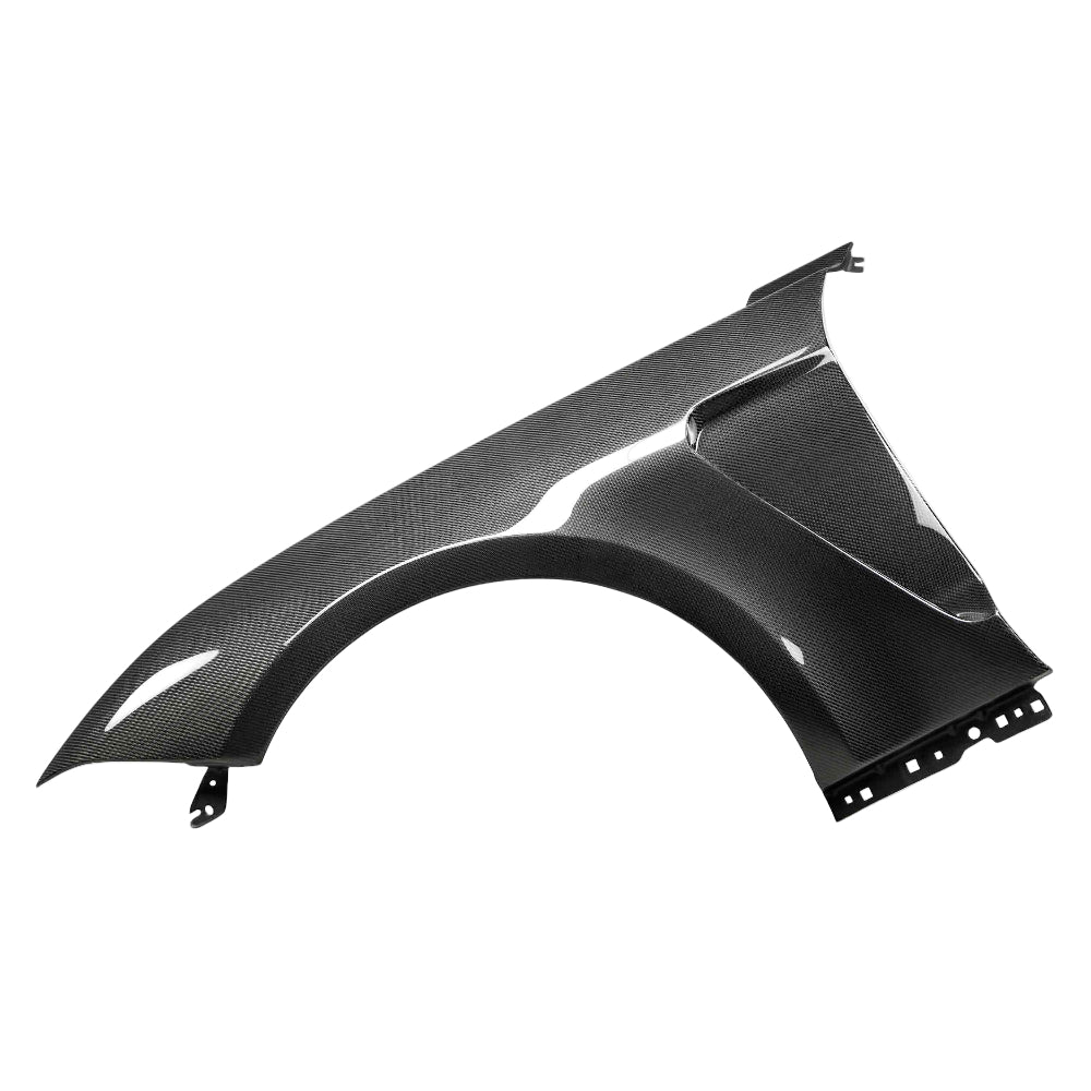 Anderson Composites 2018-2023 Ford Mustang GT350 Style Carbon Fiber Fenders (Pair) - Anderson Composites AC-FF18FDMU-GR