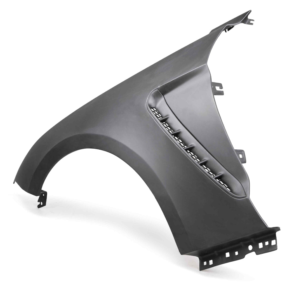 Anderson Composites 2018-2023 Ford Mustang Type-ST Fiberglass Front Fenders (Pair) - Anderson Composites AC-FF18FDMU-ST-GF