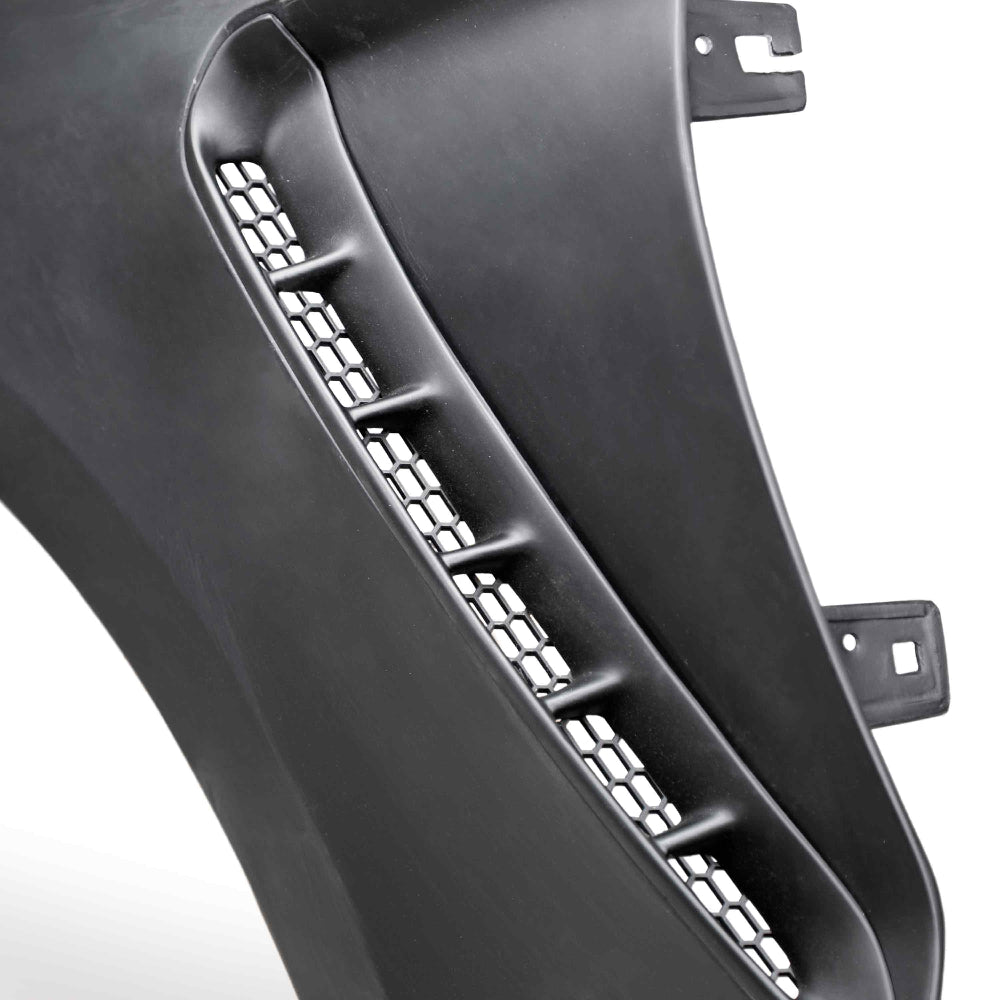 Anderson Composites 2018-2023 Ford Mustang Type-ST Fiberglass Front Fenders (Pair) - Anderson Composites AC-FF18FDMU-ST-GF