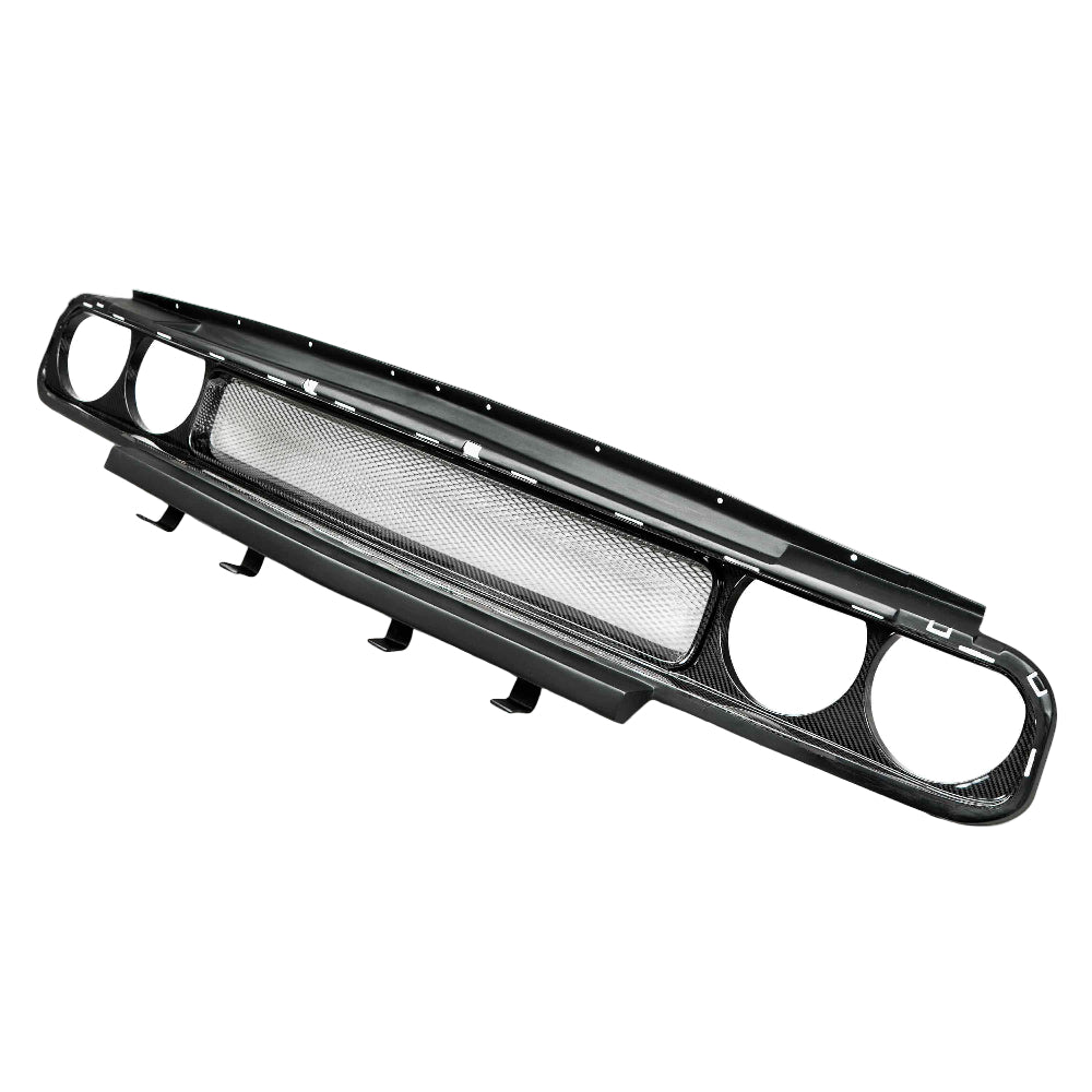 Anderson Composites 2008-2014 Dodge Challenger Front Grille - Anderson Composites AC-FG0910DGCH-OE