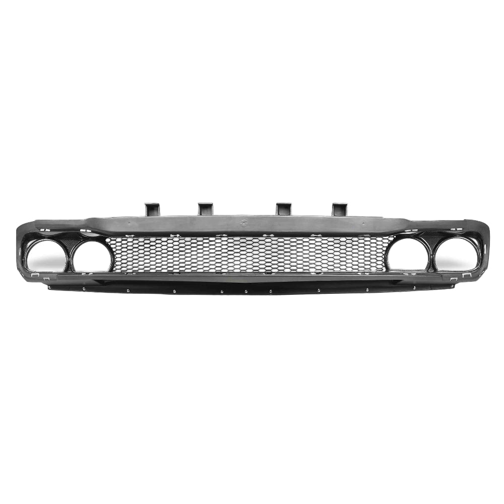 Anderson Composites 2015-2024 Dodge Challenger Type-AS Front Upper Grille - Anderson Composites AC-FG15DGCH