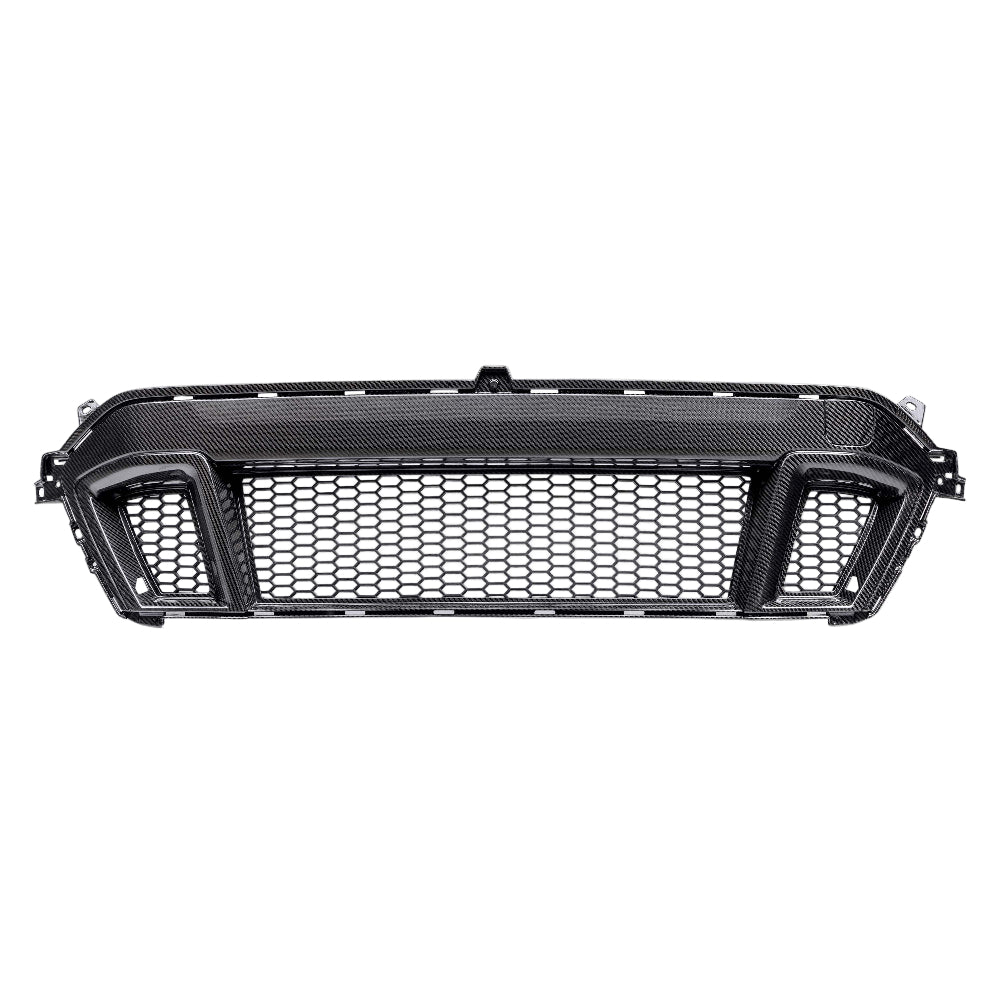 Anderson Composites 2024 Ford Mustang GT Carbon Fiber Front Grille - Anderson Composites AC-FG24FDMUGT