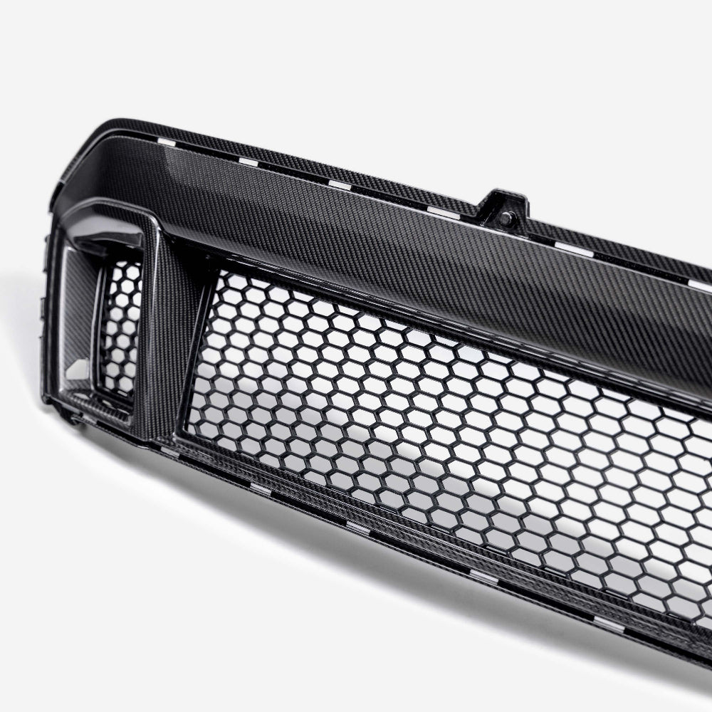 Anderson Composites 2024 Ford Mustang GT Carbon Fiber Front Grille - Anderson Composites AC-FG24FDMUGT