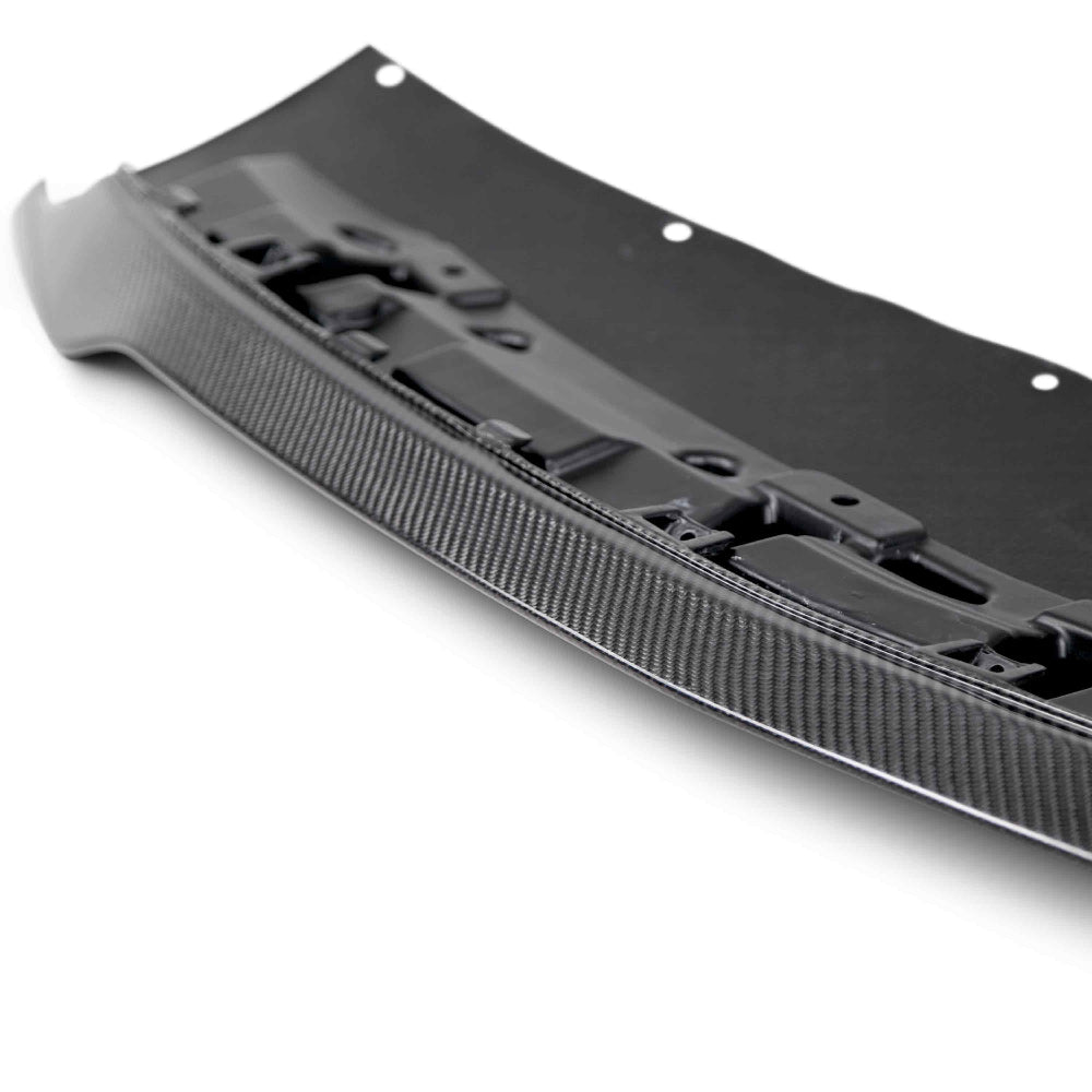 Anderson Composites 2015-2020 Ford Mustang Shelby GT350 Carbon Fiber Front Splitter (3 PC) - Anderson Composites AC-FL15MU350