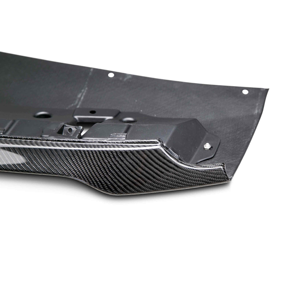 Anderson Composites 2015-2020 Ford Mustang Shelby GT350 Carbon Fiber Front Splitter (3 PC) - Anderson Composites AC-FL15MU350