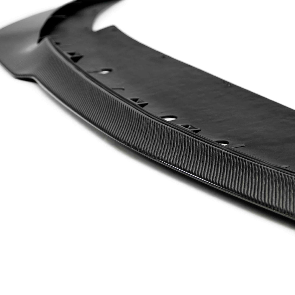 Anderson Composites 2015-2018 Ford Mustang Shelby GT350R Carbon Fiber Front Splitter (1 PC) - Anderson Composites AC-FL15MU35