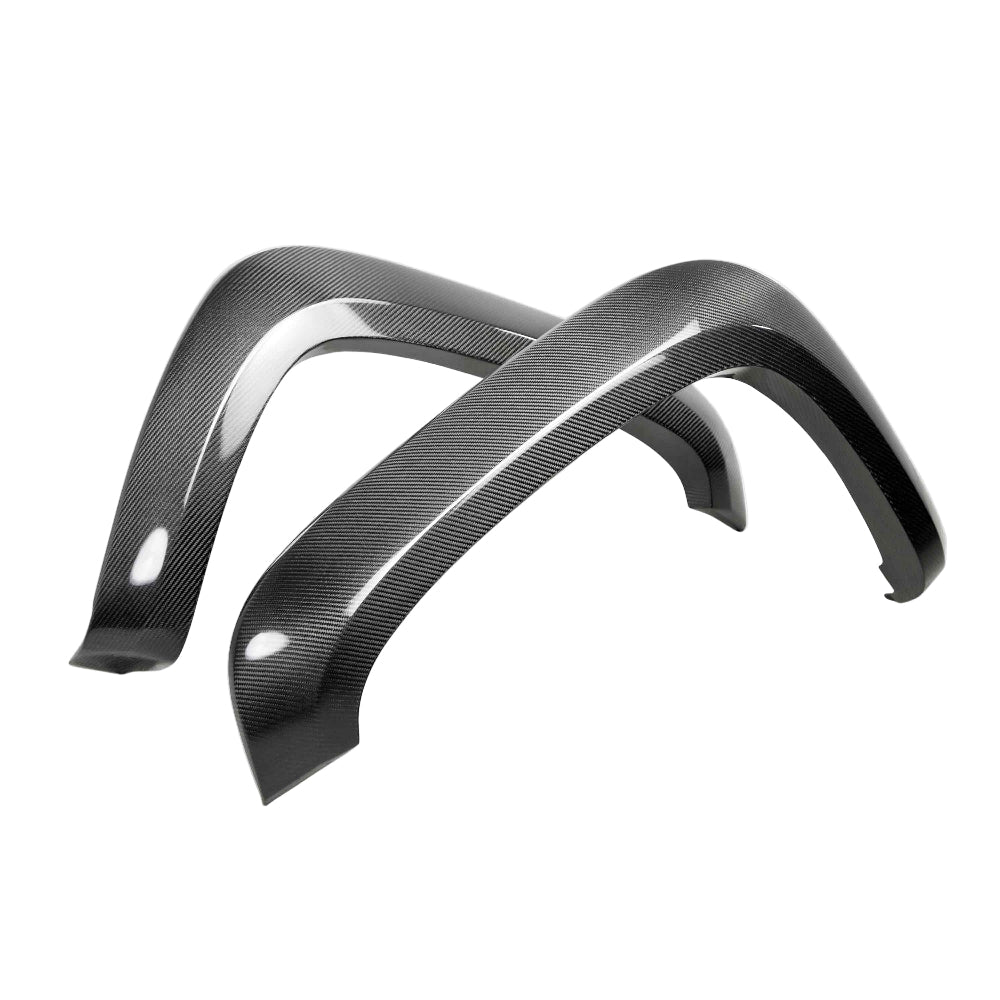 Anderson Composites 2017-2021 Chevy Colorado ZR2 Front Carbon Fiber Fender Flares (Pair) - Anderson Composites AC-FLR17CHCOZR