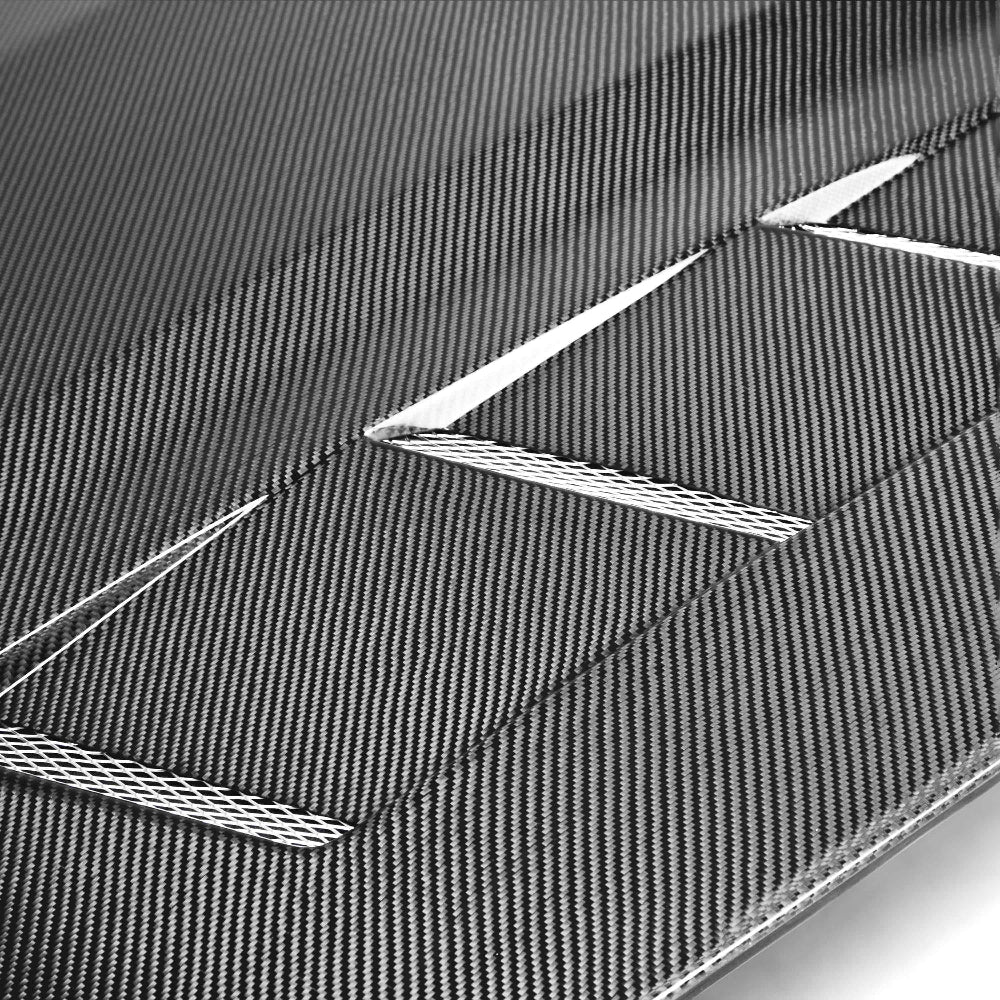 Anderson Composites 2010-2015 Chevy Camaro TSII-style Carbon Fiber Hood - Anderson Composites AC-HD1011CHCAM-TSII