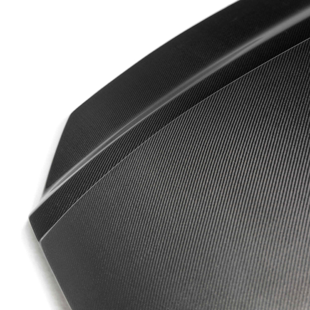 Anderson Composites 2013-2014 Ford Mustang Type-CJ Carbon Fiber Cowl Hood - Anderson Composites AC-HD13FDMU-CJ