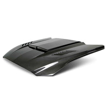 Load image into Gallery viewer, Anderson Composites Ram air double carbon fiber hood 2015-2017 Ford Mustang - Anderson Composites AC-HD15FDMU-AB-DS