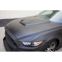 Load image into Gallery viewer, Anderson Composites Type-GR (GT350 Style) fiberglass hood 2015-2017 Ford Mustang - Anderson Composites AC-HD15FDMU-GR-GF