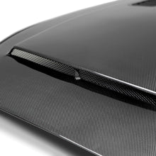 Load image into Gallery viewer, Anderson Composites Type-SN double carbon fiber hood 2015-2017 Ford Mustang - Anderson Composites AC-HD15FDMU-SN-DS