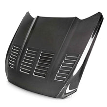 Load image into Gallery viewer, Anderson Composites Type-TW double sided carbon fiber hood 2015-2017 Ford Mustang - Anderson Composites AC-HD15FDMU-TW-DS