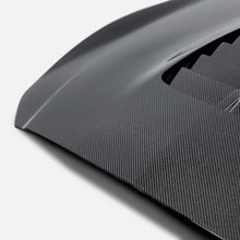 Load image into Gallery viewer, Anderson Composites 2015-2020 Ford Mustang Shelby GT350/GT350R Type GT5 Double Sided Carbon Fiber Hood - Anderson Composites
