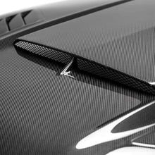 Load image into Gallery viewer, Anderson Composites 2018-2023 Ford Mustang Ram Air Double Sided Carbon Fiber Hood - Anderson Composites AC-HD18FDMU-AB-DS